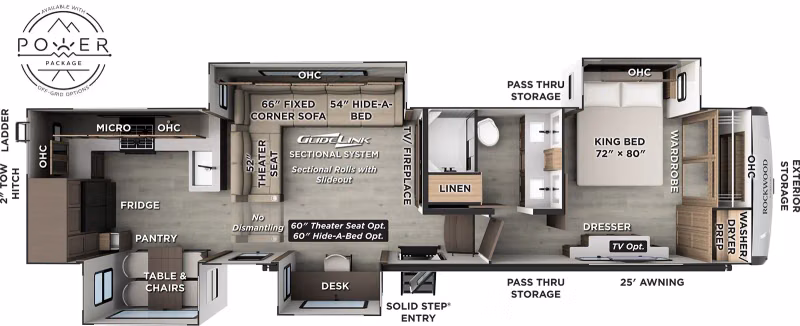 2027 Forest River Rockwood Signature Fifth Wheels 404SRK - Image 1