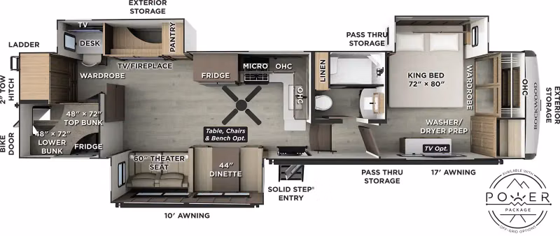 2027 Forest River Rockwood Signature Fifth Wheel 405SBH - Image 1