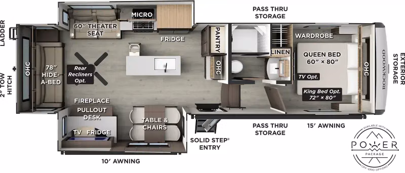 2027 Forest River Rockwood Signature Fifth Wheel R331RL - Image 1